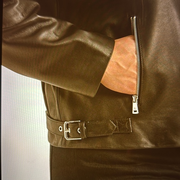 SIZE XXL RALPH LAUREN LEATHER MOTO JACKET. BN - Picture 4 of 5